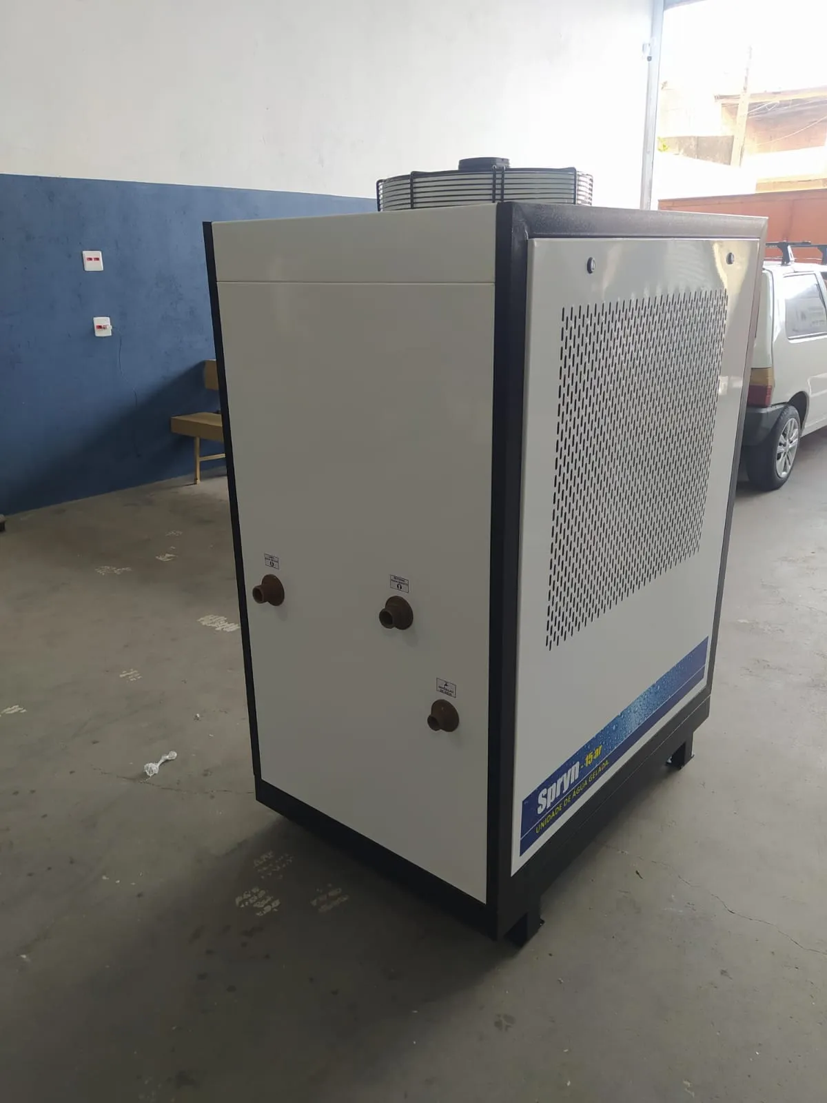 Spryn 15 — detalhe do equipamento